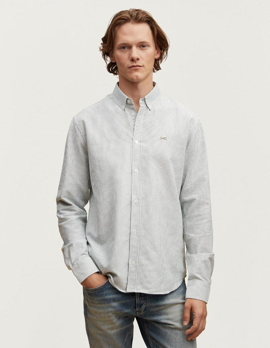 Denham SHIRT PC-BLACK WHITE