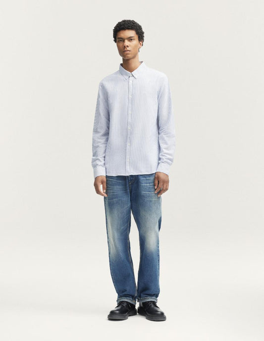 Denham Rich shirt-Stone wash blue